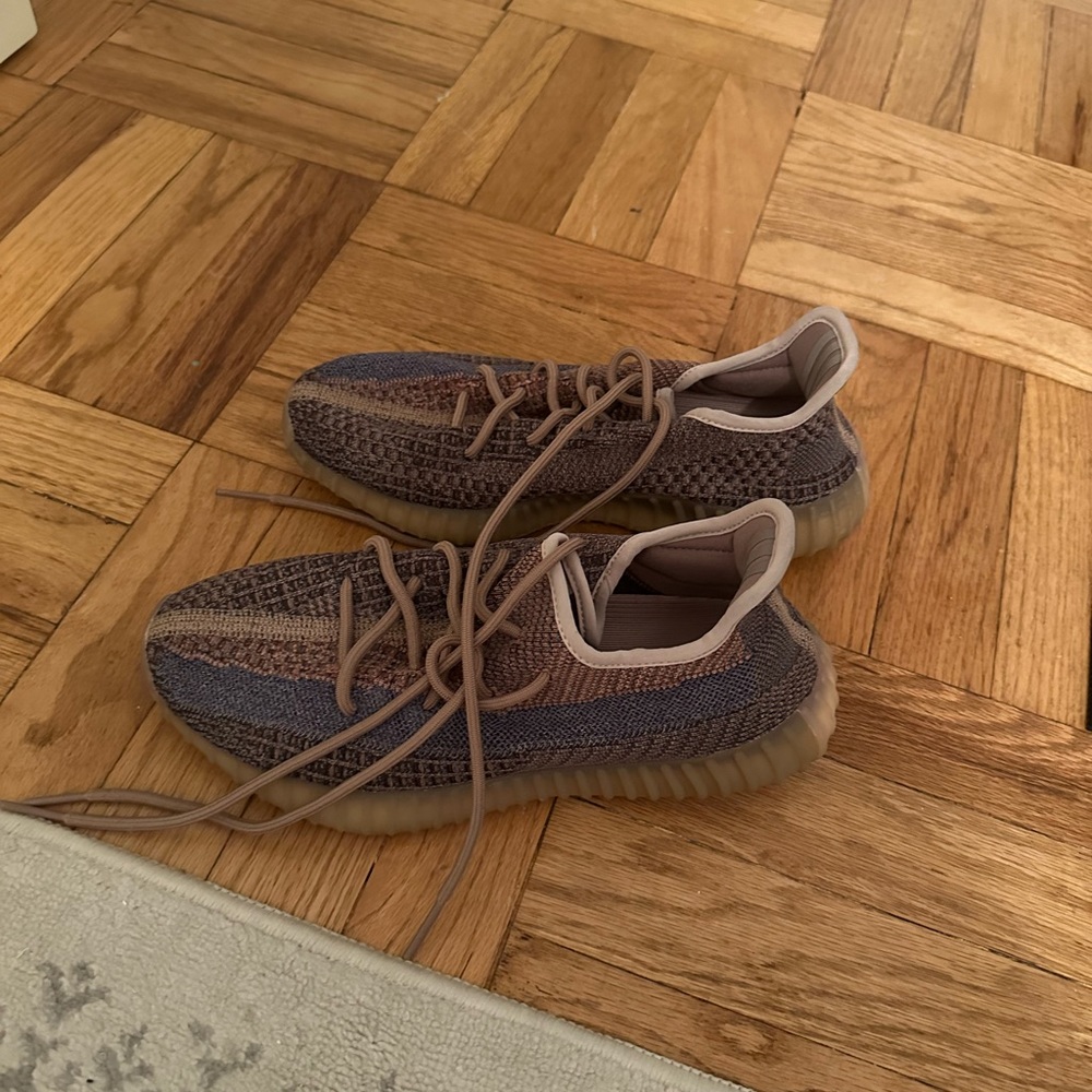 Yeezy purple sneakers